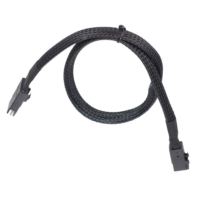 Fugacal Mini SAS 36PIN Cable Wide Application High Density Small Size Space Saving Fast Mini SAS HD SFF‑8643 To SFF‑8087,Hard Drive Data Cable,Mini SAS HD SFF‑8643 To SFF‑8087