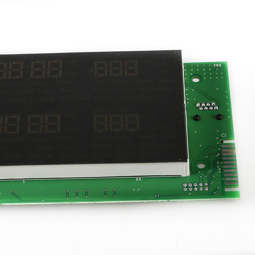 WB27X29601 GE White Control Board And Overlay OEM WB27X29601