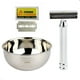 thumbnail image 1 of Kit The Shaving Co. Rastrillo Afeitado Vasija Acero Navajas amarillo 1, 1 of 9