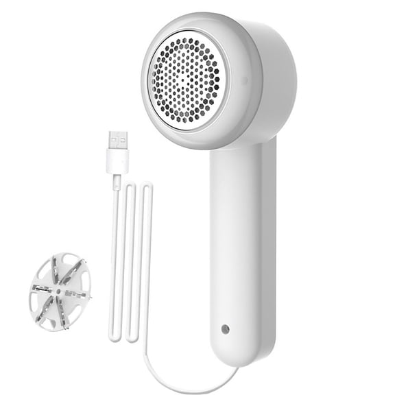 Fabric Shaver Lint Remover for Clothes 2 Replaceable Blades USB Corded