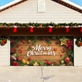 thumbnail image 4 of Garage Banner Holiday Decorations Festive Decoration Polyester Material Weather Resistant Easy Installation Eye Catching Design for Seasonal Celebrations Family Gatherings Outdoor Indoor, 4 of 5