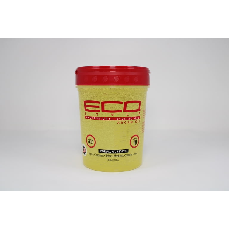 ECO STYLE, Max Hold Styling Gel, 32 fl oz, with Argan Oil