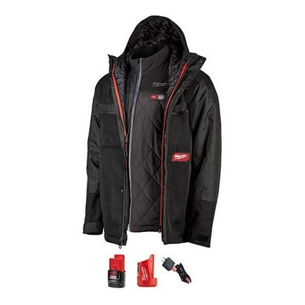 Milwaukee Electric Tools MLW255B21XL M12 3in1 Heated AXIS Jacket Kit