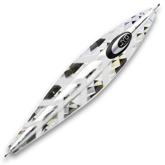 Jyg Pro WYLD Slow Pitch Jig Unrigged Silver, 220G Jigs