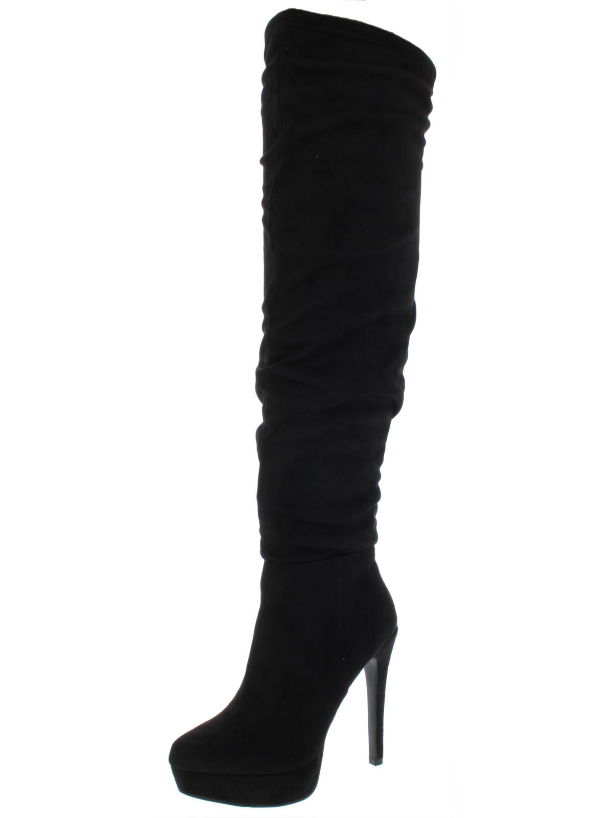 Chinese Laundry Chinese Laundry Womens Lorie Faux Suede Slouchy OverTheKnee Boots Walmart