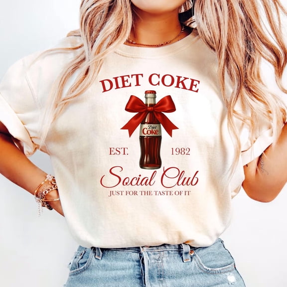 Diet Coke Social Club Shirt, Coquette Cola T-Shirt, Diet Coke Lover Gift, Diet Coke Fans Gift, Diet Coke Lover Mom Shirt, Coke Coquette Tee