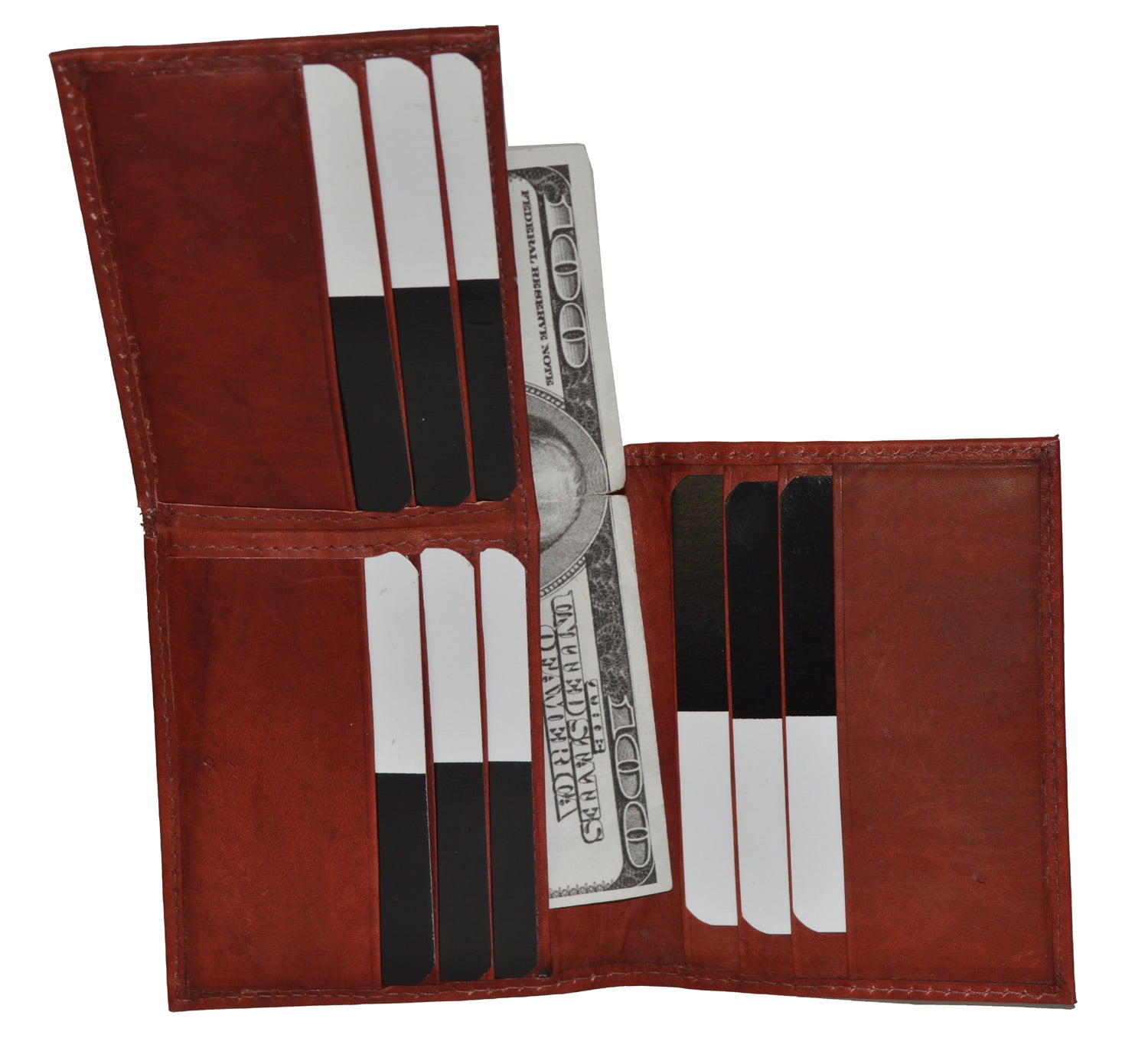 Dwingend draagbaar hoek Men's L Shape wallet Card holder designer wallet - Walmart.com