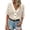 35# Khaki, variant on Knit Short Sleeve Womens Sweater Spring Summer Crochet Tops 2026 V Neck Striped Button Down Dressy Casual Blouses Black L