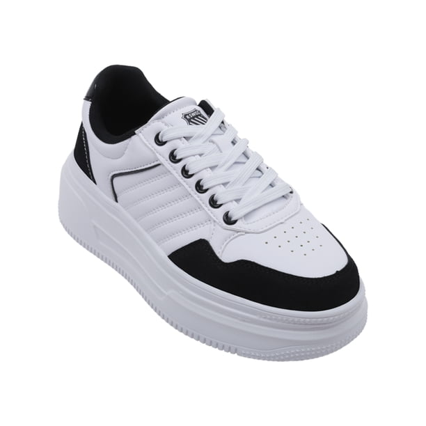 Tenis K-Swiss BRIGID Mujer Color Blanco y Negro