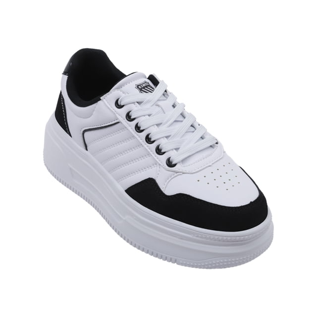 Tenis K-Swiss BRIGID Mujer Color Blanco y Negro