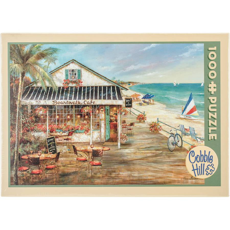 Cobble Hill Boardwalk Café Jigsaw Puzzle