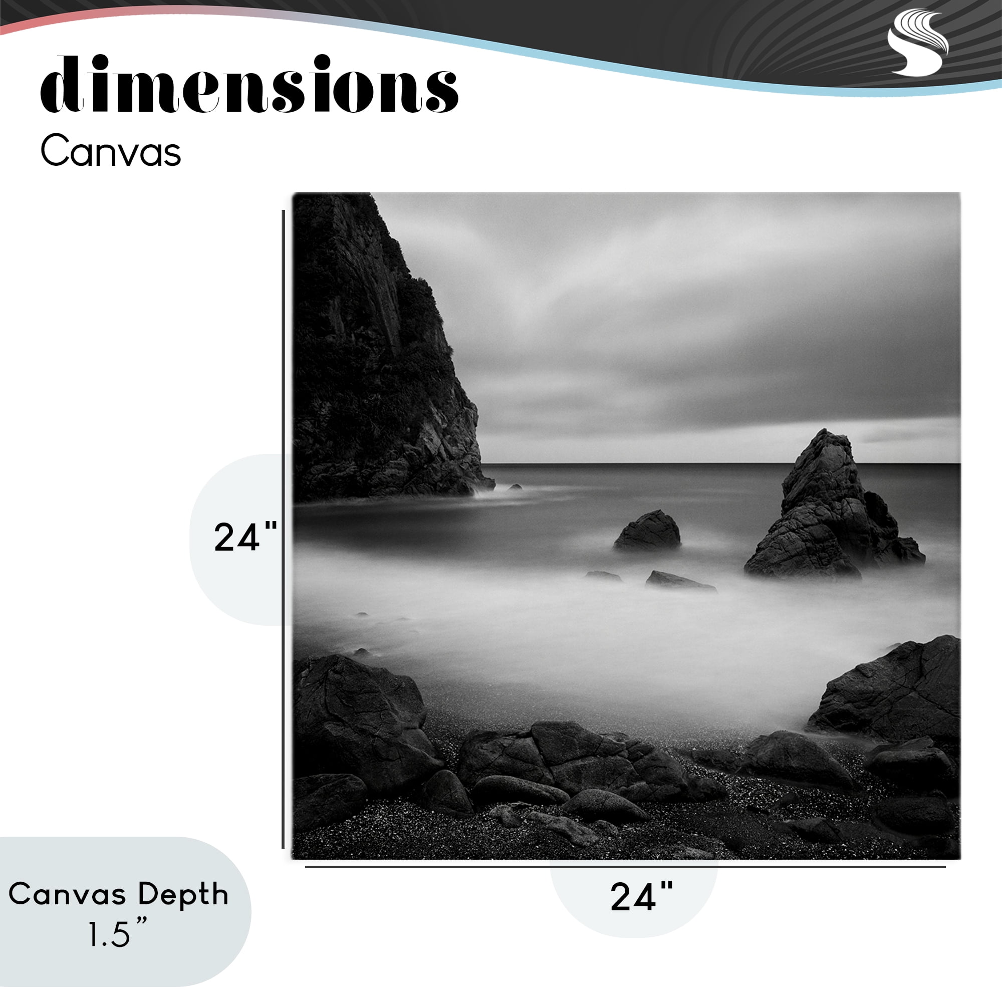 Stupell Industries Clear To The Horizon Canvas Wall Art, design by Chip Forelli