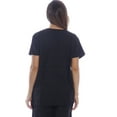 thumbnail image 3 of Dreamcrest Ultra Soft Women's Scrub Tops Medical Scrubs Nursing Uniforms (Black, Extra Small), 3 of 3