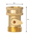 thumbnail image 4 of YAOMOBB Raccord de Boyau Assure des Raccords d'Eau Sans Fuite avec Connecteur Fileté en Laiton Résistant à l'Usure, 4 of 6