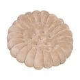 thumbnail image 4 of Cojín de Felpa para el Suelo, cojín para Silla, cojín de Felpa Suave y Lindo, cojín para el Suelo para Dormitorio, Cama, sofá, Sala de Estar, Regalo Caqui redondo, 4 of 10