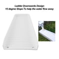 thumbnail image 4 of 4PCS Rain Gutter Downspout Splash Block, Gutters Downspout Extensions, Rain Downspout Guard Decorative, Gutter Drain Down  Extender Diverter With 8 Fixing Nails, 4 of 8