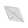 thumbnail image 4 of 60 Degree Diamond Quilting Template Free Quilting Templates Sewing Ruler Durable Craft Clear Portable for Sewing Supplies Tailors DIY Tools Large, 4 of 9