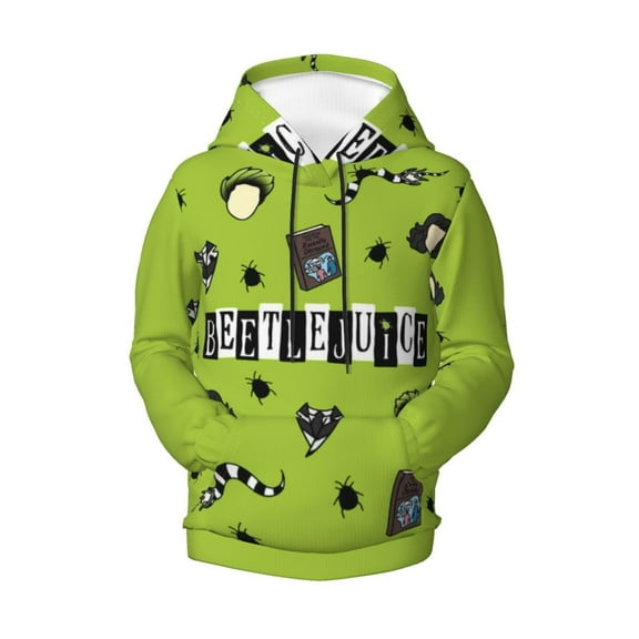 Kids Beetlejuice Pullover Hoodie Realistic 3d Print Graphic Hooded Sweatshirts With Drawstring