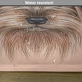 thumbnail image 6 of Ambesonne Yorkie Place Mats Set of 4, Realistic Animal, Standard Size, Salmon Pale Brown, 6 of 6