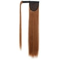 thumbnail image 2 of xiaxaixu Extensions de Cheveux Queue de Cheval Longue Naturelles Douces à Enrouler Droites à Clip pour Femmes, 2 of 8