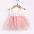 thumbnail image 3 of Robe Sans Manches en Maille de Pâques pour Bébé Filles Contraste Couleur Pailletée Bunny Robe d'Été une Pièce Multi-Couleur 4-5 Ans, 3 of 8