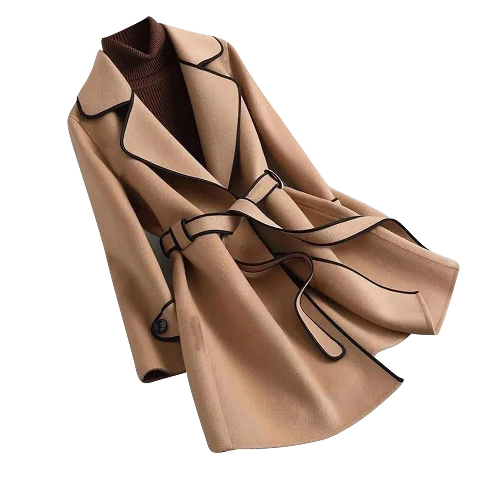 lcziwo Women's Lightweight Long Sleeve Casual Blazer Jacket, Open