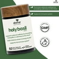thumbnail image 4 of AKSHAR AYURVEDA Holy Basil Capsules Adrenal Wellness Supplement for Men and Women, 60 Capsules, 4 of 9
