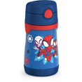 thumbnail image 2 of Botella con pajita de acero inoxidable con aislamiento al vacío de 300 ml THERMOS, 2 of 5