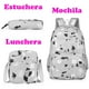 thumbnail image 5 of Mochila Escolar MIMA GIRL FASHION Set 3 Pcs Rosa Mochila De Viaje Porta Laptop Lonchera Lapicera Resistente a salpicaduras Llavero Antiestrés Incluido Casual, 5 of 7