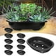 thumbnail image 4 of 10 piezas de macetas de entrenamiento de bonsái, maceta ovalada para bonsái, contenedores para plantas, macetas para plantar bonsái para exteriores, 310mmx240mmx85mm, 4 of 8