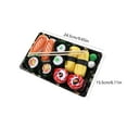 thumbnail image 3 of Holloyiver Rainbow Socks, Men's Women's, Sushi Socks Box Salmon Cucumber Maki - 5 Pairs, 3 of 9