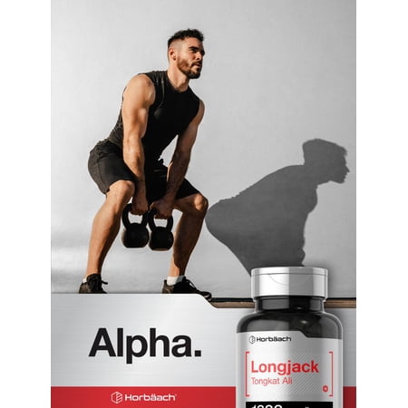Longjack Tongkat Ali 1600mg | 120 Capsules | Max Strength Formula for Men | by Horbaach - Image 2