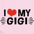 thumbnail image 2 of CafePress - I Love My Gigi Infant Bodysuit - Baby Light Bodysuit, Size Newborn - 24 Months, 2 of 4