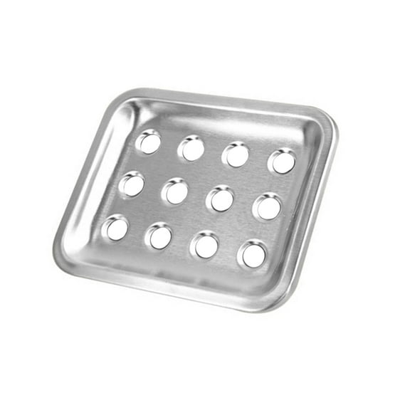 Soimiss Bathroom Soap Dish Stainless Steel for Household Users 1Pack