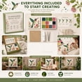 thumbnail image 6 of Cottage Garden Mosaic DIY Kit - Watering Can Mosaic Art Kit for Adults & Beginners, Relaxing Craft Hobby Set Includes Vibrant Beads, Glue, Tweezers & Display Easel, Aesthetic Home Decor Gift(F), 6 of 7
