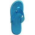 thumbnail image 7 of NORTY - Women's Thong Flip Flop Sandals Casual for Beach, Pool, Shower - Runs 1 Size Small 41782-7B(M)US (Blue 2), 7 of 7
