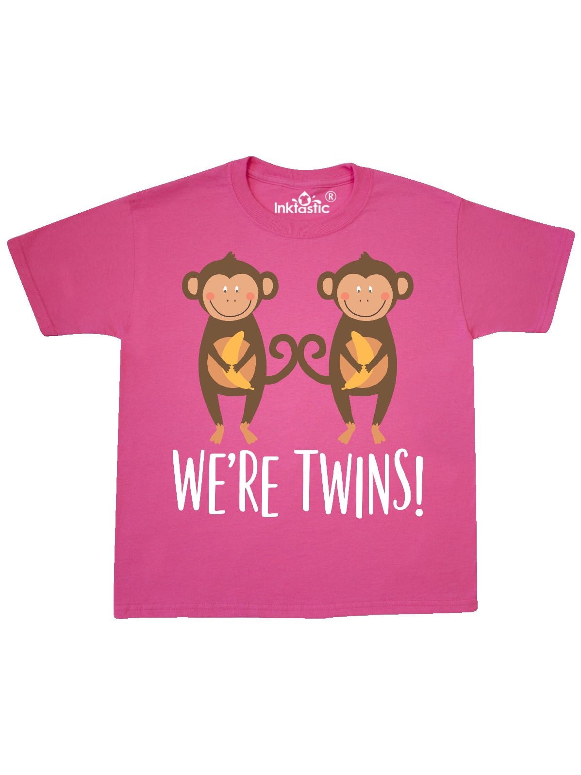 Inktastic Monkey Twins Boy Girl Gift Idea Teen Short Sleeve T Shirt Unisex Neon Pink L Walmart Com Inktastic Monkey Twins Boy Girl Gift Idea Teen Short Sleeve T Shirt Unisex Neon Pink L Walmart Com