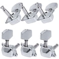 thumbnail image 1 of 6pcs 3L3R Semiclosed Acoustic Guitar Tuning Pegs Machine Heads (Silver), 1 of 4