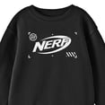 thumbnail image 2 of Nerf N Icon Youth Black Long Sleeve Sweatshirt-L, 2 of 2