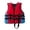 Red, variant on Kids Life Jacket 40-60 Lbs Adjustable Fit Epe Foam Kids Swim Vest Buoyancy Vest Floaties Swimwear Buoyancy Jacket for Pool & Beach