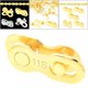 thumbnail image 3 of Cadena de acero para bicicleta de 8, 10 y 11 velocidades, repuestos, accesorios para bicicleta de 12 velocidades 11 velocidades dorado, 3 of 7