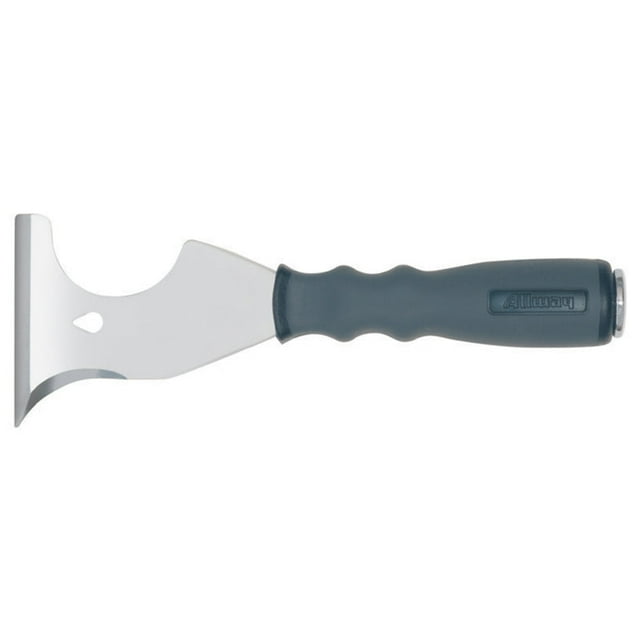 Espátula Allway BG1, cincel de acero de 3 cm con mango de goma