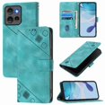 thumbnail image 1 of Wallet Case for Motorola Edge 50 with Card Slots & Stand, Shockproof Scratch-Resistant Cover Green, 1 of 5
