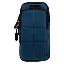 KALLORY Blue Running Armband Sleeve 1Set 7.1x3.7in For Men Jogging Walking Sports