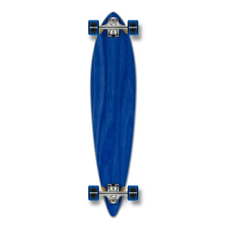 Yocaher Pintail Blank Longboard Complete - Stained Blue