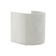 thumbnail image 5 of Safavieh Couture Rosabeth Curved Accent Chair - 26 IN W x 26 IN D x 28 IN H - 26 IN W x 26 IN D x 28 IN H Light Grey, 5 of 6