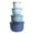 Blue, variant on Prep Bowls With Lids- Wide And Deep Nesting Plastic Small Mixing Bowl Set With Lids, 8 Piece Set - Deep Bowls, multicolored