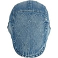 thumbnail image 6 of CoCopeaunts Newsboy Cap Spring Autumn Hat for Men Women Adjustable Ivy Cap Beret Hat Male Female Denim Cabbie Hat, 6 of 7