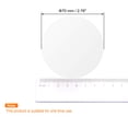 thumbnail image 3 of Etiquetas de sello Uxcell de 70 mm para sobres, cajas y empaques adhesivos transparentes 1000 unidades, 3 of 5