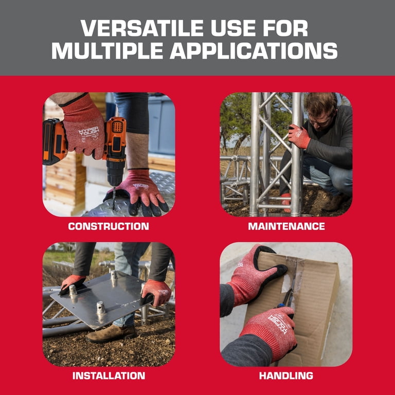 Cut-Resistant Work Gloves with Touchscreen Capability photo 4